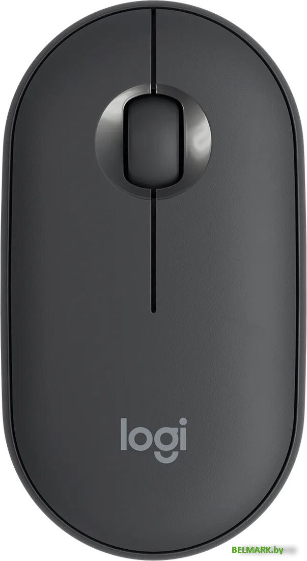 Мышь Logitech M350 Pebble (графит) - фото