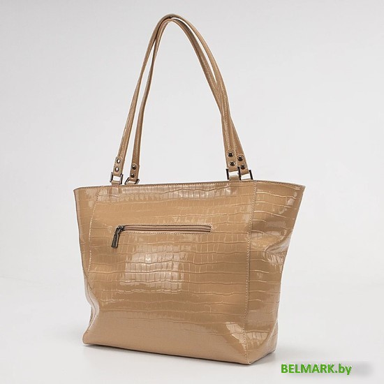 Женская сумка Poshete 857-6383-KL-BEG (бежевый) - фото2