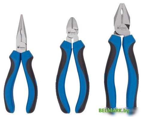 Набор пассатижей Norgau NPS-251 (3 предмета) - фото