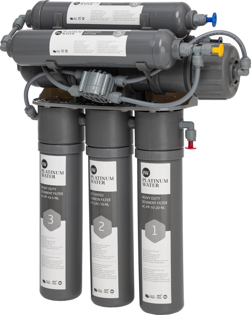 Система обратного осмоса Platinum Water New Line-6 - фото2