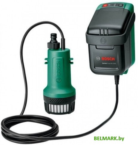 Садовый насос Bosch GardenPump 18V-2000 06008C4202 (с АКБ) - фото