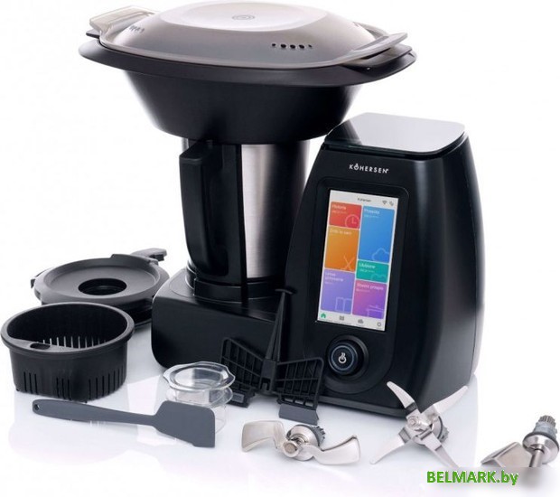 Кухонный комбайн Kohersen CY021 (черный) - фото