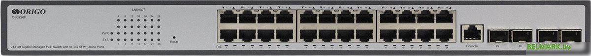 Управляемый коммутатор 3-го уровня Origo OS3228P/370W/A1A - фото