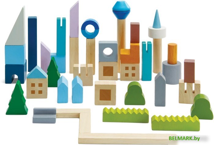 Конструктор/игрушка-конструктор Plan Toys Город 6292 - фото