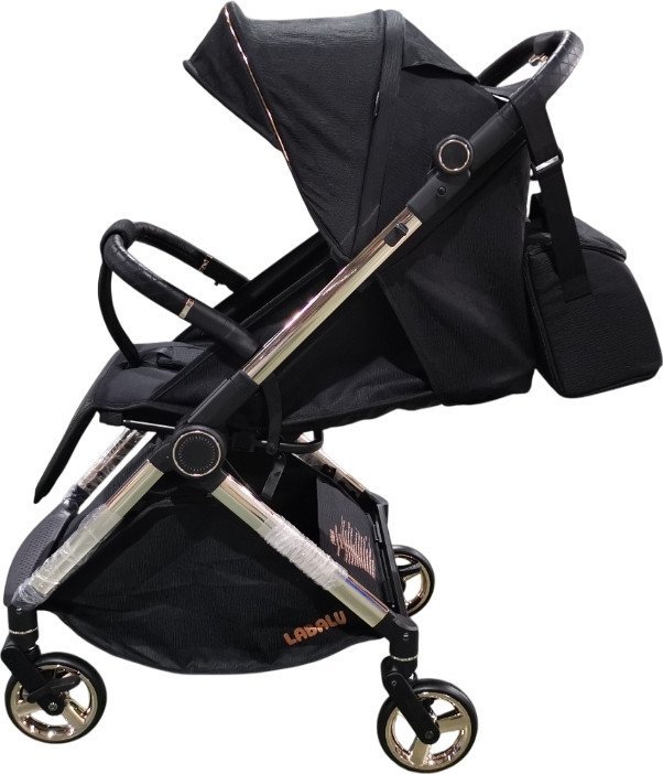 Коляска прогулочная «книга» Labalu Dream D9 (черный) - фото2