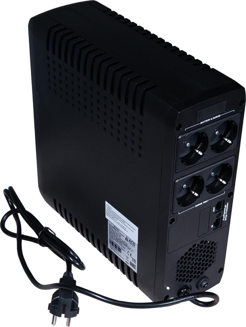 Источник бесперебойного питания ACD PW-Slim 850 82N-C34003-00G - фото2