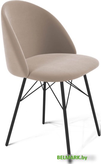 Стул Sheffilton SHT-ST35/S64 (латте/черный муар) - фото