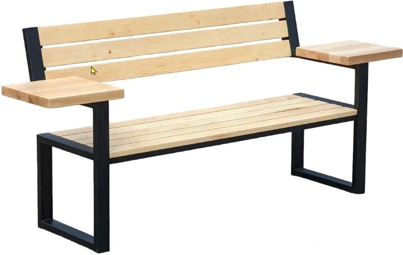 Скамейка Saniji С69 1600x400x900 - фото