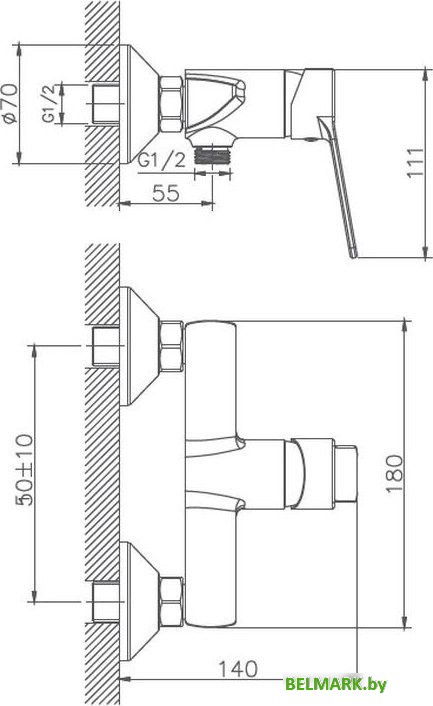 Гигиенический душ Haiba HB55559 - фото2