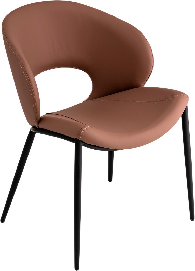 Стул Stool Group Вивьен LV-114-Na233-08-01 (экокожа светло-коричневый) - фото