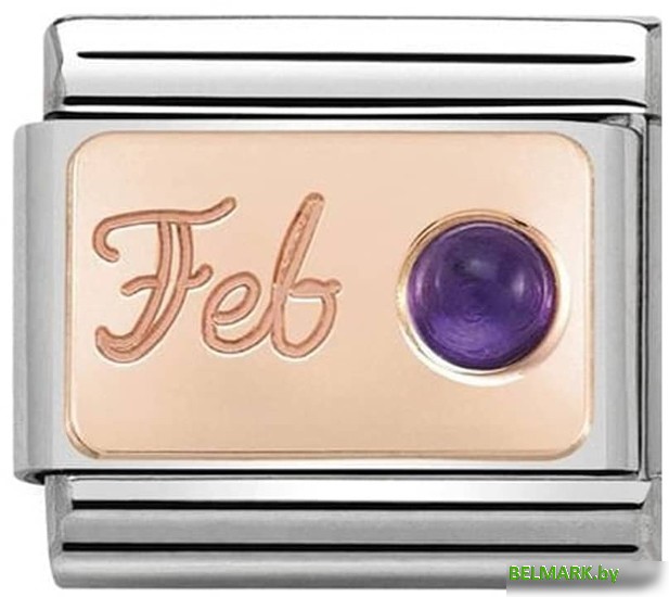 Звено для браслета NominatioN Февраль 430508/02 - фото