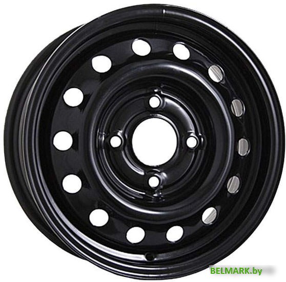 Штампованные диски Magnetto 16017 16x6.5" 4x100мм DIA 60.1мм ET 50мм Black - фото