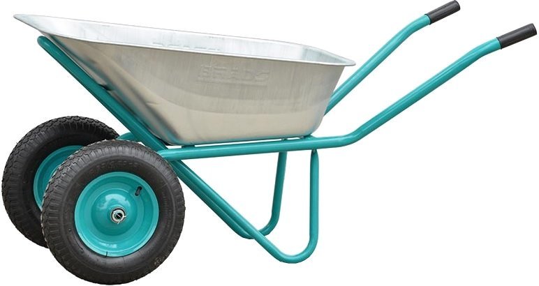 Двухколесная тачка Brado 2x125 Profi - фото2