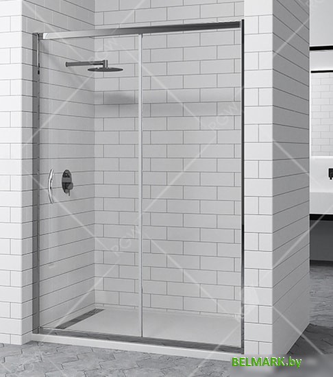 Стеклянная шторка для ванны RGW Passage PA-016 350801616-11 (хром/прозрачное стекло) - фото