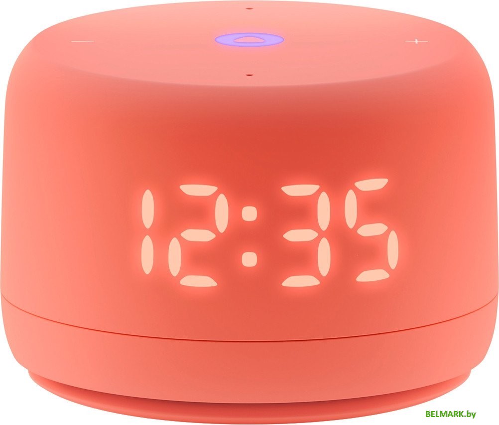 Умная колонка Яндекс Станция Лайт 2 (коралловый) - фото