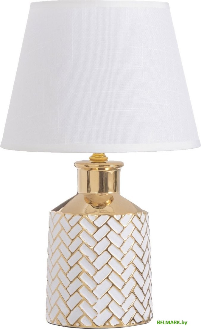 Торшер Risalux Марта 10418638 (белый/золото) - фото