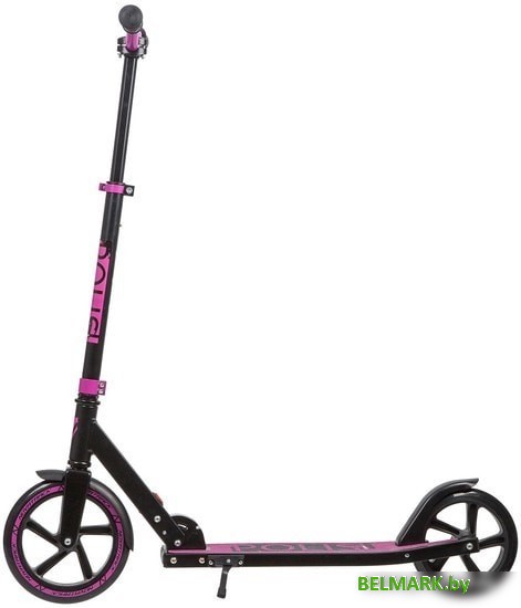 Самокат Novatrack Polis 230 Pro 230.POLIS.VT20 (черный/фиолетовый) - фото2