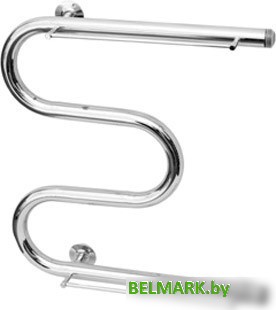 Полотенцесушитель TERMINUS 32 ПС М-образный с полкой 500x700 (хром) - фото