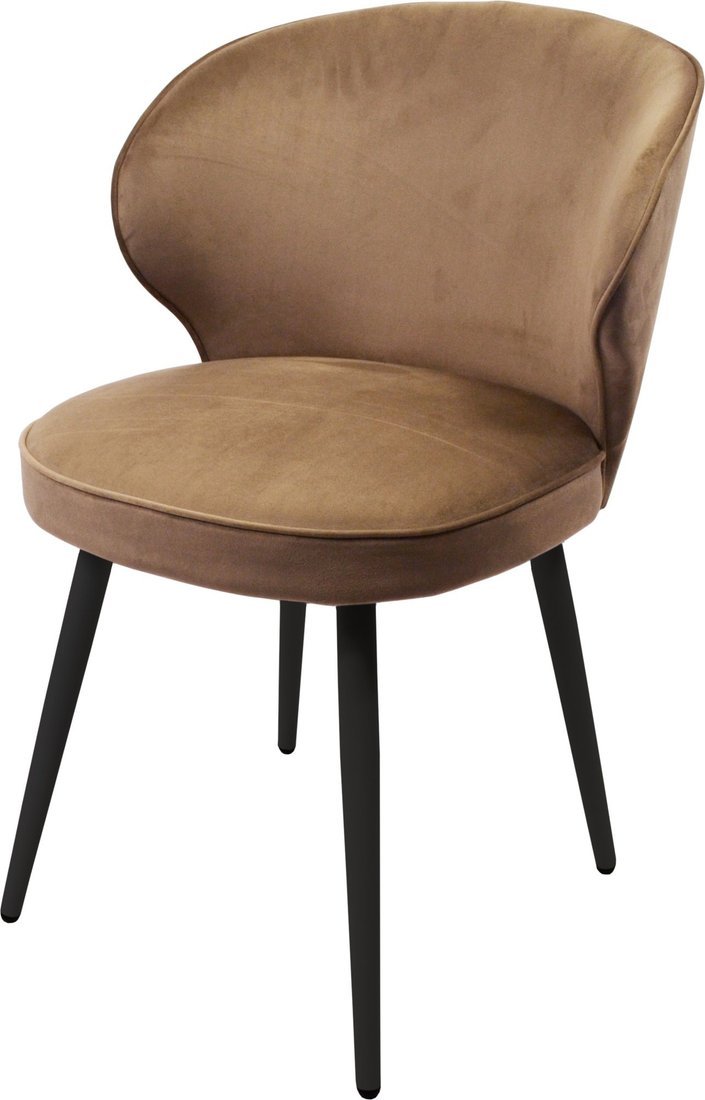 Мирабелла Осло Велюр (бежевый/черный) - фото