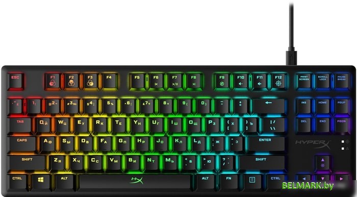 Клавиатура HyperX Alloy Origins Core (HyperX Blue) - фото
