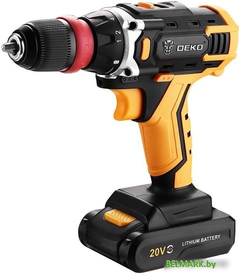 Дрель-шуруповерт Deko DKCD20FU-Li SET 1 063-4176 (с 1-им АКБ) - фото2
