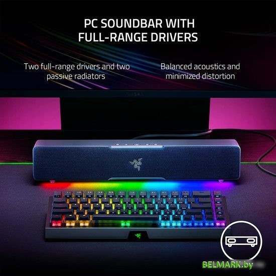 Акустика Razer Leviathan V2 X (черный) - фото2