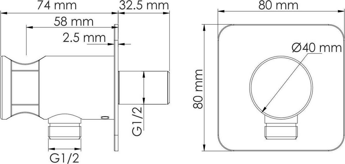 Шланговое подключение Wasserkraft A275 - фото2