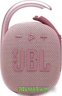 Беспроводная колонка JBL Clip 4 (розовый) - фото2