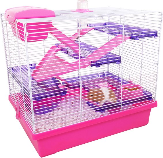 Клетка Rosewood Пико 19177/RW (XL, розовый) - фото