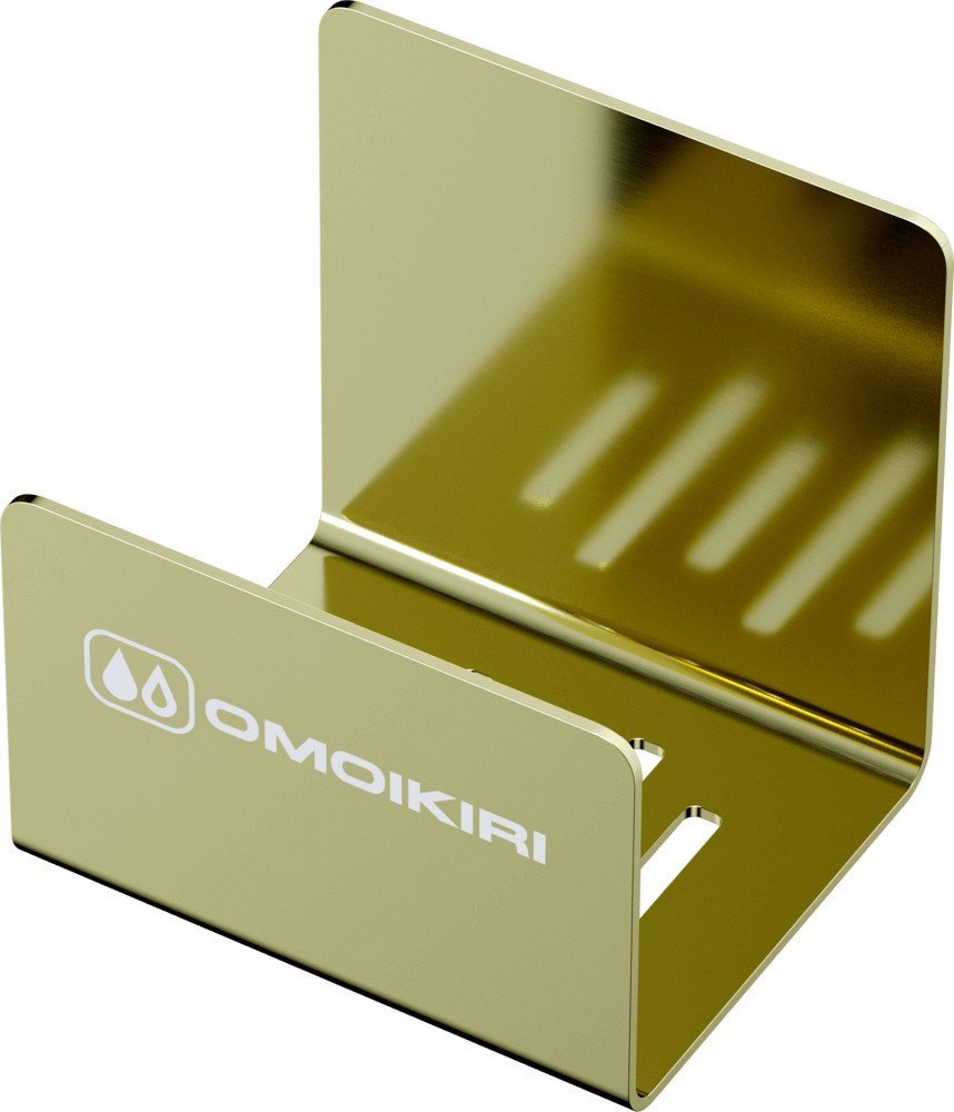 Подставка для губок Omoikiri SH-01-LG (светлое золото) - фото