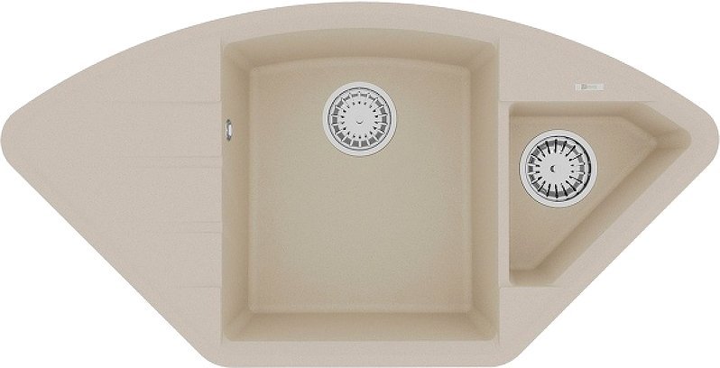 Кухонная мойка Lemark Irkana 9910044 (бежевый) - фото