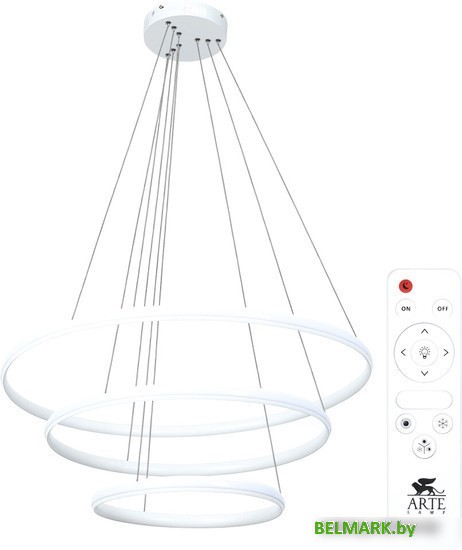 Подвесная люстра Arte Lamp Meridiana A2198SP-3WH - фото