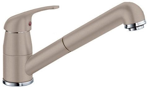 Смеситель Blanco Daras-S Silgranit (серый беж) - фото