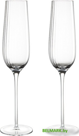 Набор бокалов для шампанского Liberty Jones Alice LJ000089 (2 шт) - фото