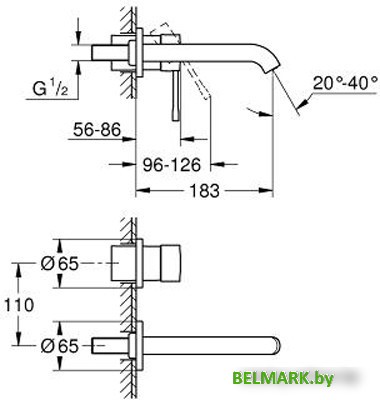 Смеситель Grohe Essence New 19408001 (хром) - фото2