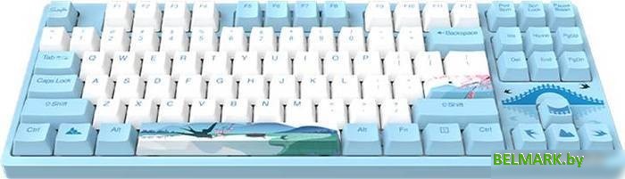 Клавиатура Dareu A87L (голубой) - фото2
