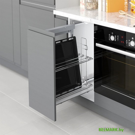 Вставка в полку Starax S-2890-C (правое крепление, хром) - фото2