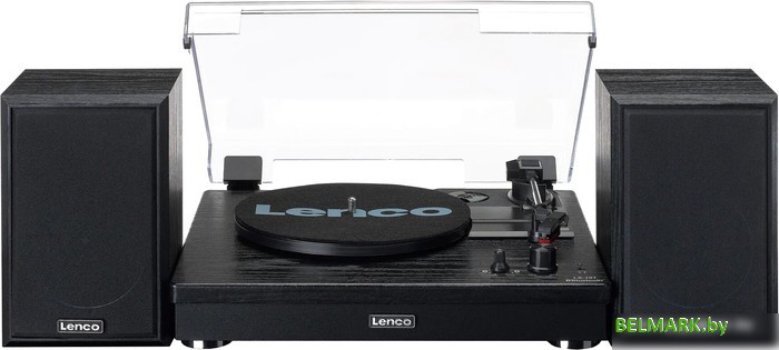 Виниловый проигрыватель Lenco LS-101 (черный) - фото