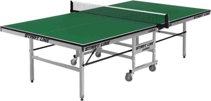 Теннисный стол Start Line Leader (зеленый) - фото
