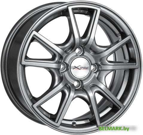 Литые диски X'trike X-104 14x6" 4x100мм DIA 67.1мм ET 38мм HSB - фото