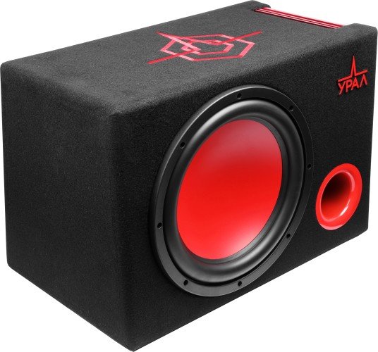 Корпусной активный сабвуфер Урал АС-У12А (черный) - фото2