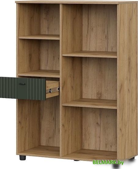 Комод SV-Мебель Милан 00-00107352 (дуб золотой/олива софт) - фото2