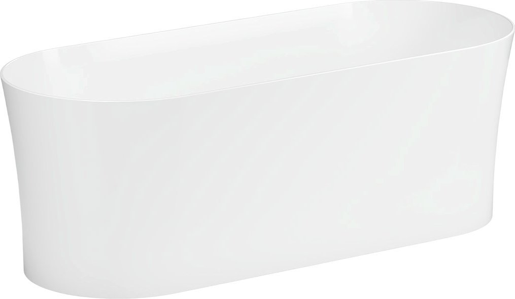 Ванна Belux Берген Бг-1700 (18, белый матовый/Solid Surface) - фото