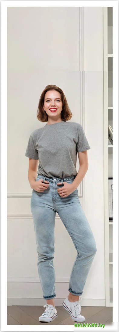 Зеркало eMZe Line 200x70 LINE.200.70.BEL (белый) - фото