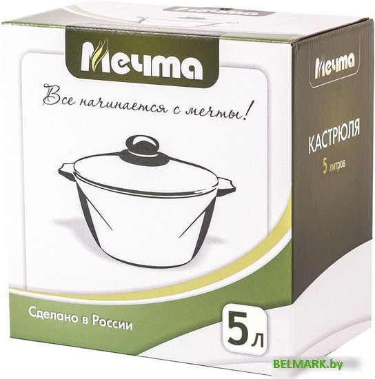 Кастрюля Мечта Гранит Brown 45806 - фото2