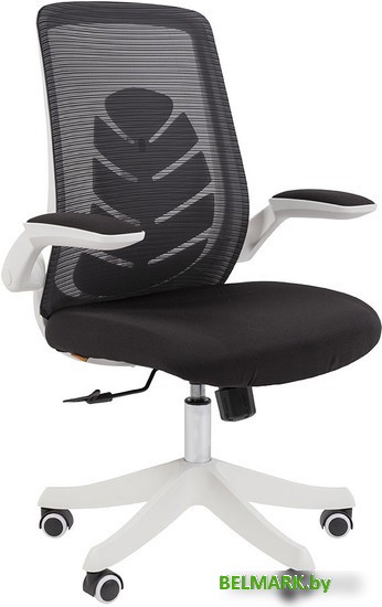 Офисное кресло CHAIRMAN CH565 (белый пластик/черный) - фото