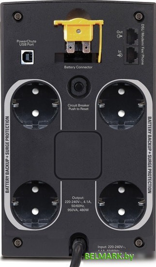 Источник бесперебойного питания APC Back-UPS 950 ВА BX950U-GR - фото2