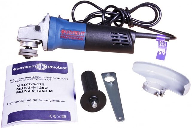 Угловая шлифмашина Фиолент МШУ 2-9-125 - фото2