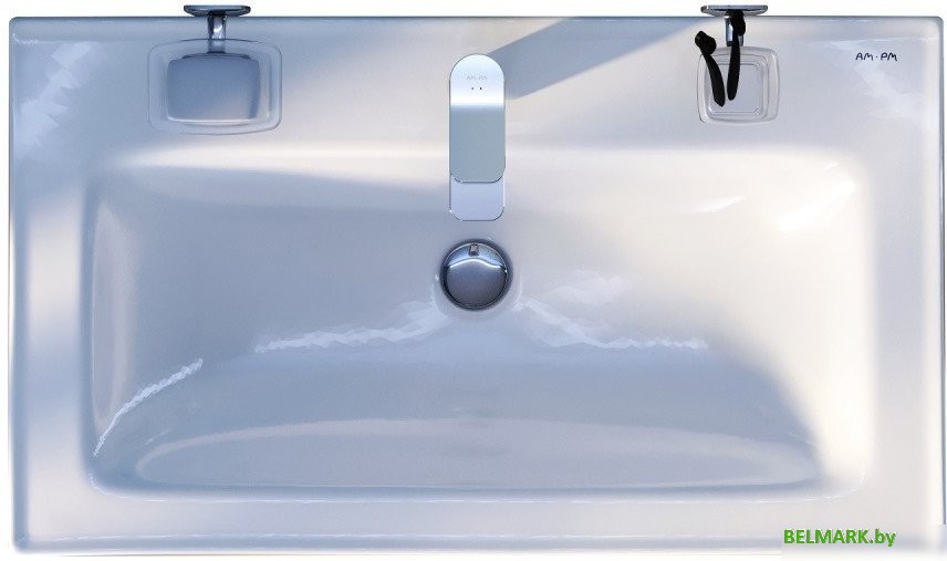 Умывальник AM.PM X-Joy M85AWCC0802WG64 (белый глянец) - фото