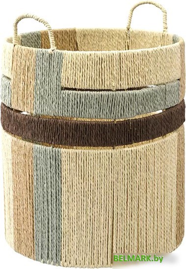 Корзина Tkano Ethnic Bongo Chocolate TK24-ST-BA0001 (р-р L) - фото